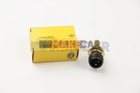 Датчик температуры OM602 (2-фішки) чорний для Mercedes HELLA 6PT009107-491 фото товару