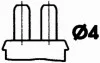 <strong>Датчик температури антифризу - 12V 6PT009309041 HELLA 6PT 009 309-041 (фото 2)</strong>