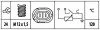 <strong>Датчик температури охолоджувальної рідини RENAULT Laguna 93-00; NISSAN Qashqai 07-14, Tiida C11 04-12; VOLVO V40 96-04, S40 95-04 HELLA 6PT009309-501 (фото 2)</strong>