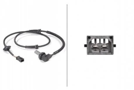 VW Датчик частоты вращения колеса (ABS) AUDI A4 98-, VW B5, B6 для Audi, Volkswagen HELLA 6PU 009 106-291 фото товару