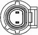 <strong>RENAULT датчик обертів двигуна Kangoo 1.6 01-, Megane HELLA 6PU 009 163-881 (фото 2)</strong>