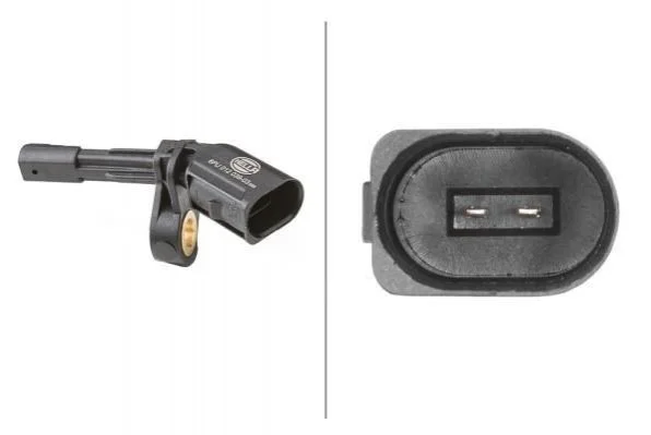 <strong>VW Датчик ABS задн.лів.T5, Passat 00-, SKODA Octavia 04-,Superb 08- HELLA 6PU 012 039-031 (фото 1)</strong>