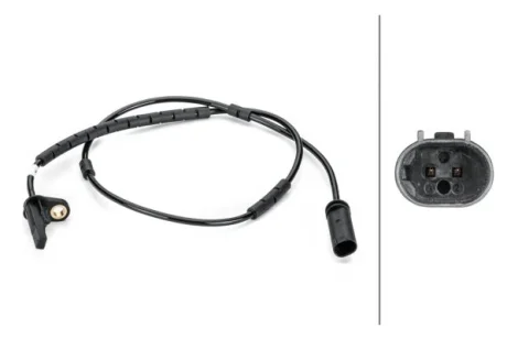 BMW датчик ABS задн. 1 (F20) 116 d 15-19, 1 (F20) 118 i 15-, 2 Кабріолет (F23) 218 i 15- для BMW HELLA 6PU 012 806-431 фото товару