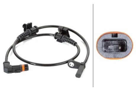 JEEP Датчик ABS передн. COMMANDER 3.0 05-, CHRYSLER для HELLA 6PU 230 040-001 фото товару