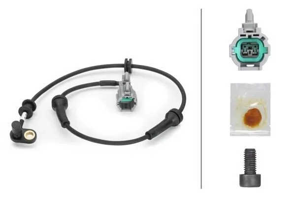 <strong>NISSAN датчик ABS передн. Navara 01- HELLA 6PU 230 040-651 (фото 1)</strong>