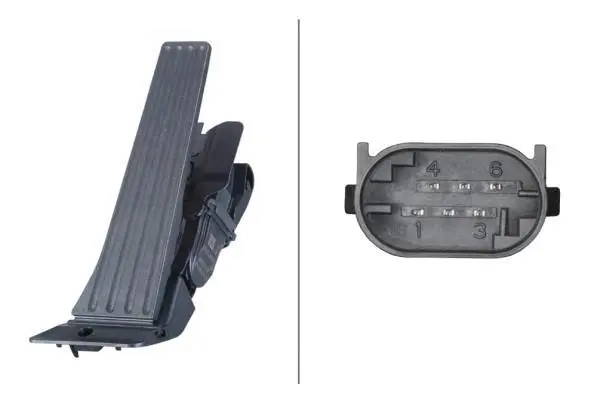 <strong>BMW Датчик положення педалі ходу E81, E82, E87, E88 HELLA 6PV 010 946-281 (фото 1)</strong>