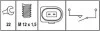 <strong>Вимикач HELLA 6ZF 008 621-321 (фото 2)</strong>