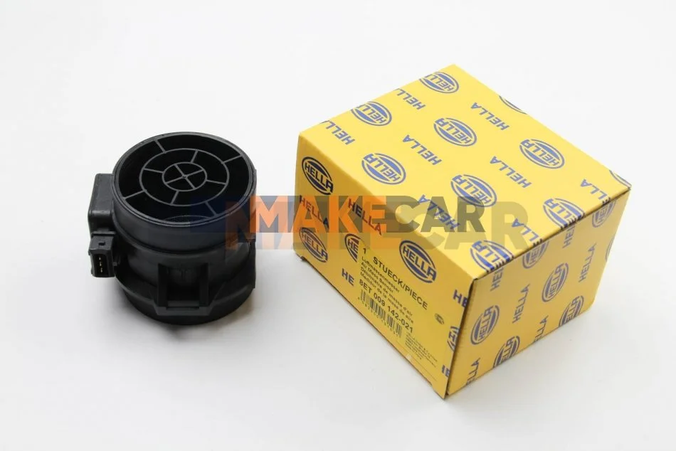 <strong>Витратомір повітря (3 конт.) BMW 3(E46)/5(E39) 2.0-2.8 95-07 HELLA 8ET009142-021 (фото 1)</strong>