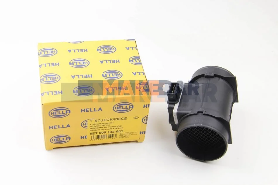 <strong>Витратомір повітря (4 конт.) OPEL ASTRA F/VECTRA B 1.8/2.0 93-00 HELLA 8ET009142-081 (фото 1)</strong>
