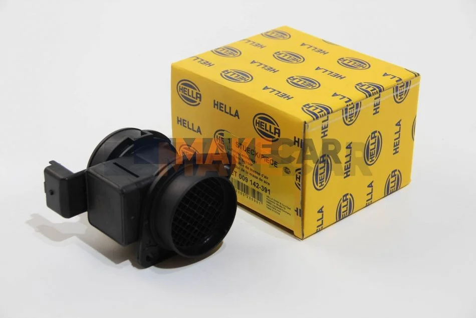 <strong>Витратомір повітря (6 конт.) FORD FIESTA V/PEUGEOT 206, 207 1.4D 01- HELLA 8ET009142-391 (фото 1)</strong>