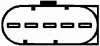 <strong>AUDI витратомір повітря 1,8 VW 1,2TDI/1,8/2,0i SKODA 1,8/2,0 SEAT HELLA 8ET 009 142-711 (фото 2)</strong>