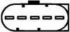 <strong>AUDI Расходомер воздуха 1,8T 00- VW 1,8T SKODA 1,8T SEAT HELLA 8ET 009 149-051 (фото 2)</strong>