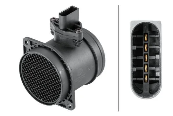 <strong>AUDI Витратомір повітря A3 3.2 V6 03-, TT 3.2 V6 03-, BENTLEY, VW HELLA 8ET 358 095-401 (фото 1)</strong>