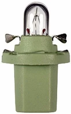 <strong>Лампа розжарювання, 12V 2W BX8,5d світло-зелений HELLA 8GA007997221 (фото 1)</strong>