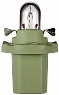 Лампа розжарювання, 12V 2W BX8,5d світло-зелений для HELLA 8GA007997221 фото товару