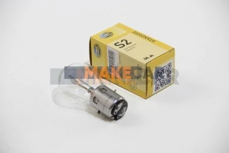 Автолампа BA20d S2 12V45/40W для HELLA 8GD002084-151 фото товару