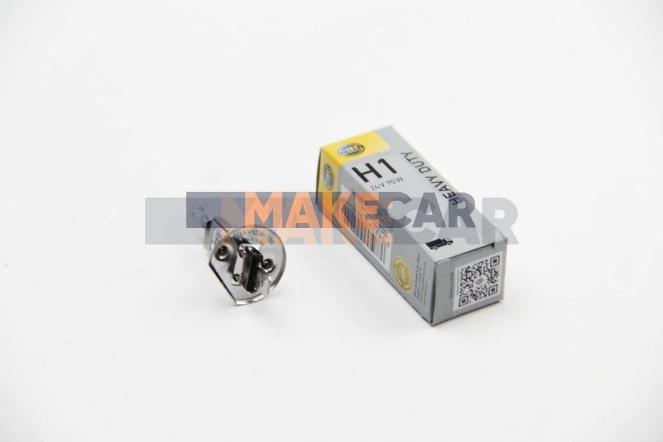<strong>Лампа розжарювання, H1 24V 70W P 14,5s HELLA 8GH002089-251 (фото 1)</strong>