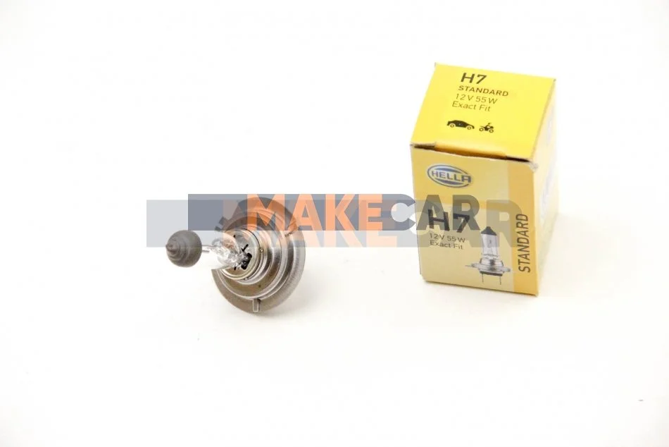 <strong>Лампа розжарювання H7 12V 55W PX 26d HELLA 8GH007157-121 (фото 1)</strong>