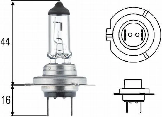 <strong>H7DP (двойная сила!) 24V 70W Автолампа **HEAVY DUTY EXPERT** LONGER LIFETIME, VIBRATION RESISTANT HELLA 8GH 007 157-231 (фото 1)</strong>