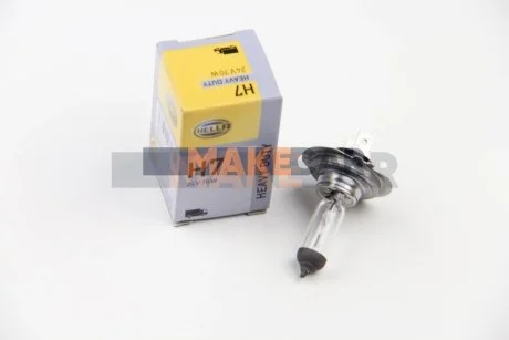 Лампа розжарювання H7 24V 70W PX 26d 8GH007157241 для HELLA 8GH007157-241 фото товару