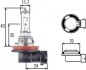 Лампа розжарювання HEAVY DUTY H11 24V 70W PGJ19-2 HELLA 8GH 008 358-241 (фото 1)