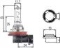 <strong>Лампа розжарювання HEAVY DUTY H11 24V 70W PGJ19-2 HELLA 8GH 008 358-241 (фото 1)</strong>