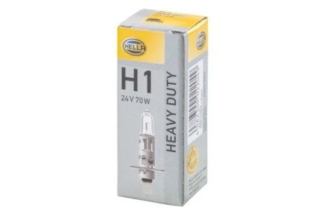 H1 24V 70W P14.5s Лампа розжарювання HEAVY DUTY для HELLA 8GH 178 555-141 фото товару