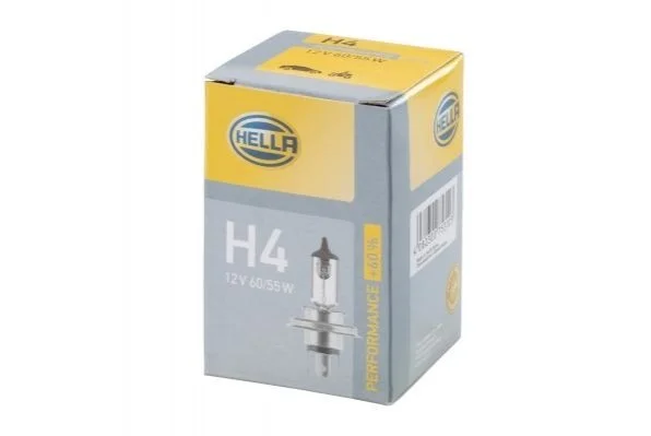 <strong>H4 12V 60/65W Лампа розжарювання PLUS 60% HELLA 8GJ 223 498-221 (фото 1)</strong>