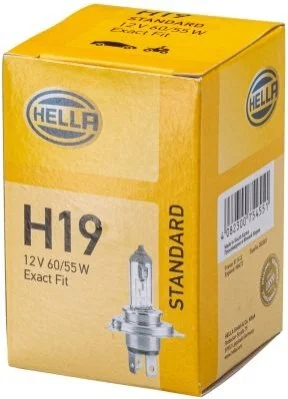 <strong>H19 12V 60/55W Лампа галогенова STANDARD HELLA 8GJ 235 698-101 (фото 1)</strong>