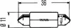 <strong>Лампа розжарювання HEAVY DUTY C5W 24V 5W SV 8,58 HELLA 8GM 002 092-241 (фото 2)</strong>