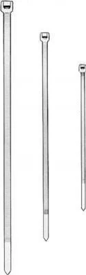 <strong>Хомут пластмасовий чорний 4.7x195 mm HELLA 8HL 717 962-021 (фото 1)</strong>