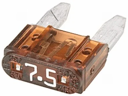 Запобіжник MINI 7.5A (коричневий) для HELLA 8JS 728 596-111 фото товара
