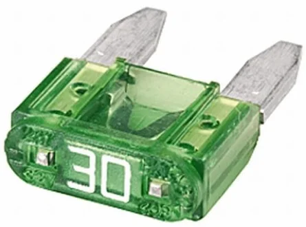 Запобіжник MINI 30A (зелений) для HELLA 8JS 728 596-171 фото товара