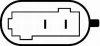 <strong>Насос бачка омивача 2 виходи RENAULT Clio II 98-06, Espace 97-02, Megane 96-03, Twingo 93-07, Laguna 93-00 HELLA 8TW006847-011 (фото 2)</strong>
