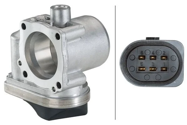 <strong>Дросельна заслінка 1.4MPI 16V, 1.6MPI 16V VW Polo 02-09, Golf IV 97-03, Lupo 98-05, Bora 98-13, Polo 94-01; SKODA Fabia I 99-07; SEAT Ibiza 02-09, Cordoba 02-09, Toledo II 99-04, Leon 99-05 HELLA 8UK007623-371 (фото 1)</strong>