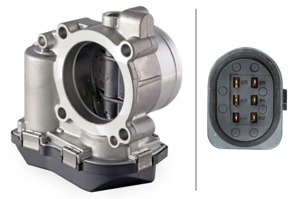 <strong>Дросельна заслінка 2.0FSI 16V VW PASSAT B6 05-10, Golf V 03-09, Jetta V 05-10, Golf Plus 05-14, Touran 03-10, EOS 06-15; AUDI A3 03-12; SKODA Octavia A5 04-13; SEAT Leon 05-12, Altea 04-09, Toledo III 04-09 HELLA 8UK007623-391 (фото 1)</strong>