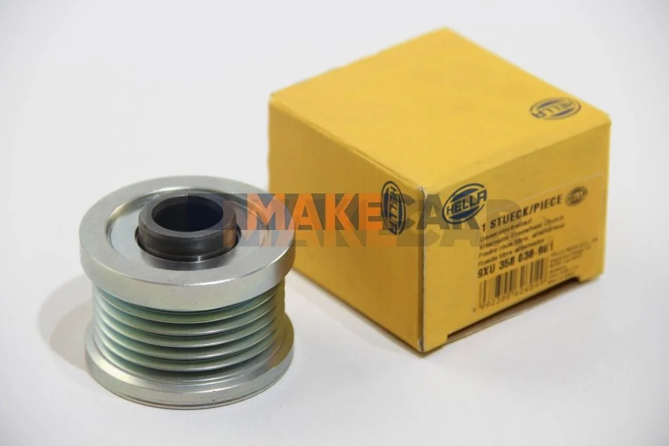 <strong>Шків генератора Berlingo/Partner 09- HELLA 9XU358038-901 (фото 1)</strong>