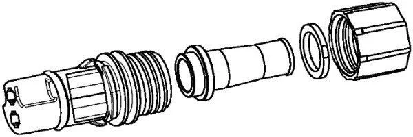 <strong>Гніздо HELLA 9XX340879001 (фото 1)</strong>
