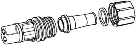 Гніздо для HELLA 9XX340879001 фото товару