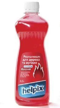 <strong>HELPIX 0,5л розпал для костра гелевий (вишня) (розпал) Helpix 4823075800070 (фото 1)</strong>
