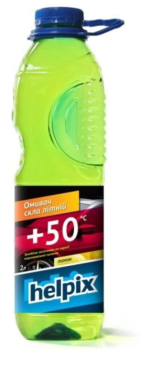 <strong>HELPIX 2л омивач стекол літній (лімон) Helpix 4823075800643 (фото 1)</strong>