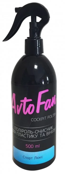 <strong>Поліроль для пластика AVTOFAN Спорт Люкс 500ml. (п Helpix 4823075802876 (фото 1)</strong>