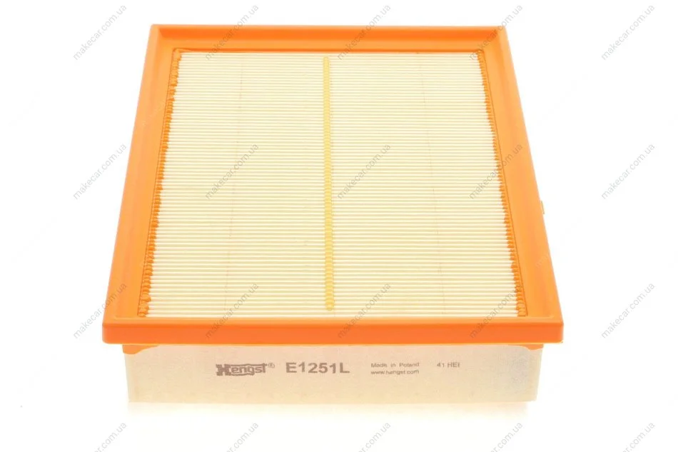 <strong>Фільтр повітряний Trafic/Vivaro 1.6dCi 14- HENGST FILTER E1251L (фото 1)</strong>
