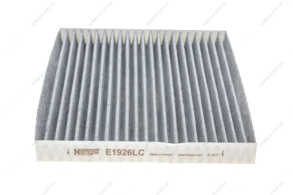 <strong>Фільтр салону Mazda 2/6/CX-7 1.2-2.5 02-13 (вугільний) HENGST FILTER E1926LC (фото 1)</strong>