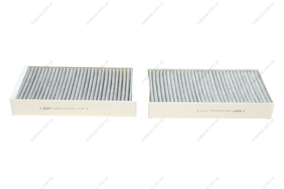 <strong>Фільтр салону MB W164/251 (вугільний) (к-кт 2 шт) HENGST FILTER E2912LC01-2 (фото 1)</strong>