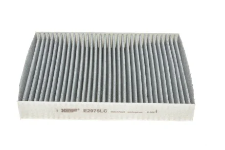 Фільтр салону Trafic/Vivaro 14-/Megane 13-/Scenic 09- (вугільний) для Renault, Nissan, Opel, Fiat, Vauxhall HENGST FILTER E2975LC фото товару