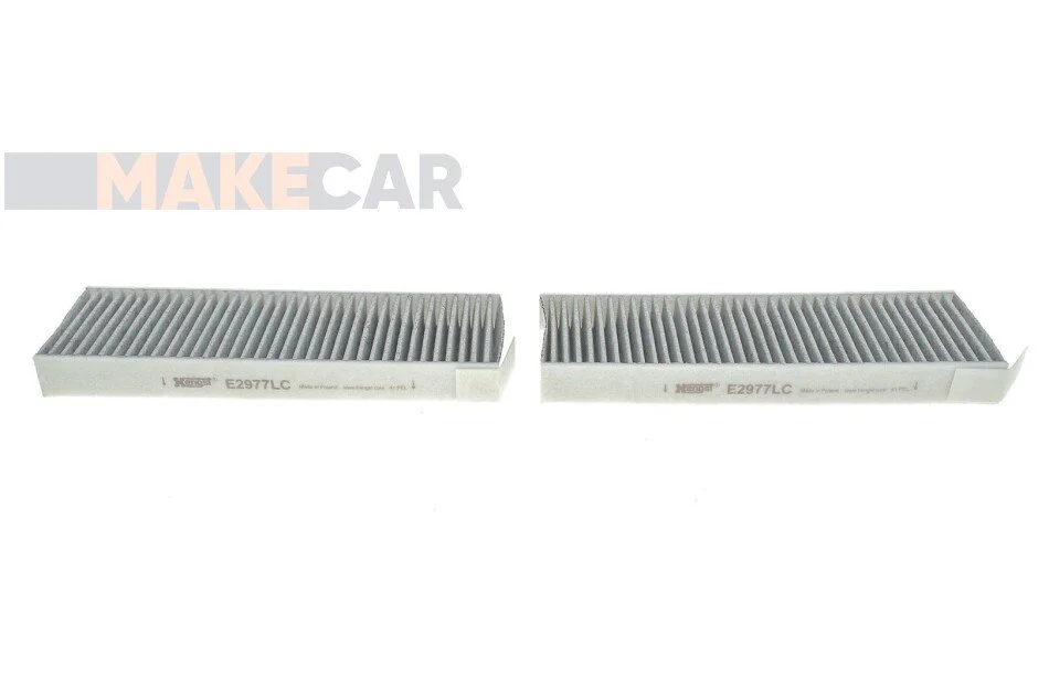 <strong>Фильтр салона Berlingo/Partner 08- (угольный) (к-кт 2 шт) HENGST FILTER E2977LC-2 (фото 1)</strong>