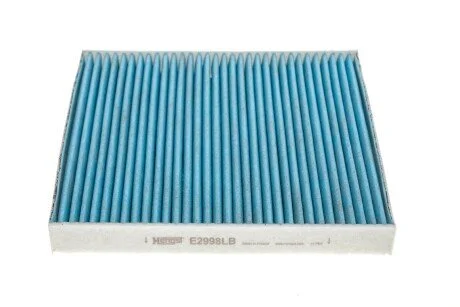 Фільтр салону антібактеріальний для Audi, Seat, Skoda, Volkswagen HENGST FILTER E2998LB фото товару