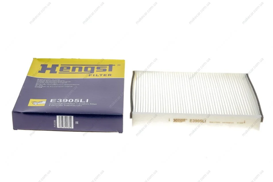 <strong>Фільтр салону Connect 13-/Volvo V40 12- HENGST FILTER E3905LI (фото 1)</strong>