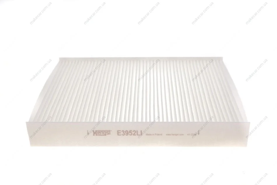 <strong>Фільтр салону Nissan Qashqai 1.2-2.0dCi 13- HENGST FILTER E3952LI (фото 1)</strong>